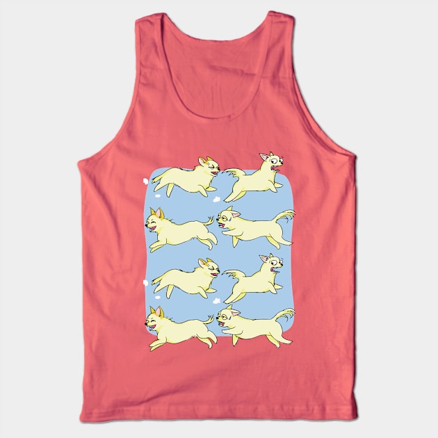 Play Tag Tank Top by @akaluciarts